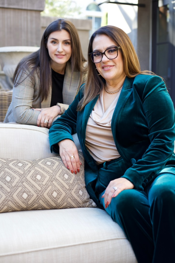 Briget Castaneda and Mona Ameri - Silver Shield Founders